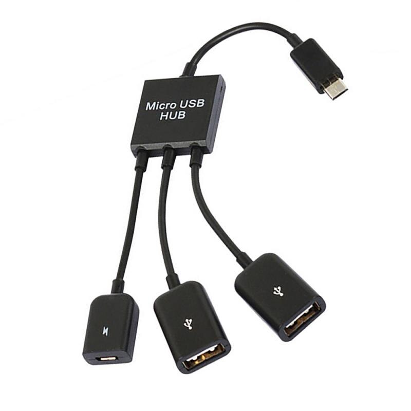 3 In1 Micro OTG USB Port Game Mouse Keyboard Adapter Cable For Android Tablet Portable OTG USB Adapter Cable