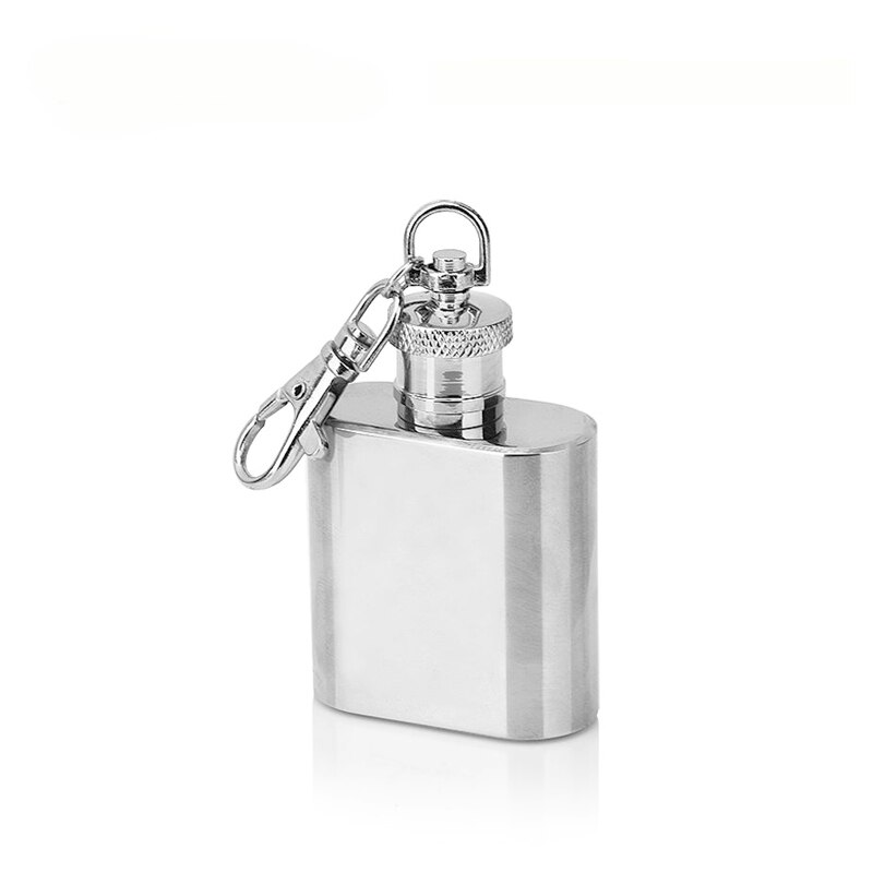 1 Oz Mini Stainless Steel Hip Flask Metal Flagon Portable Bottle Whiskey Alcohol Liquor Bottle Mini Bottles