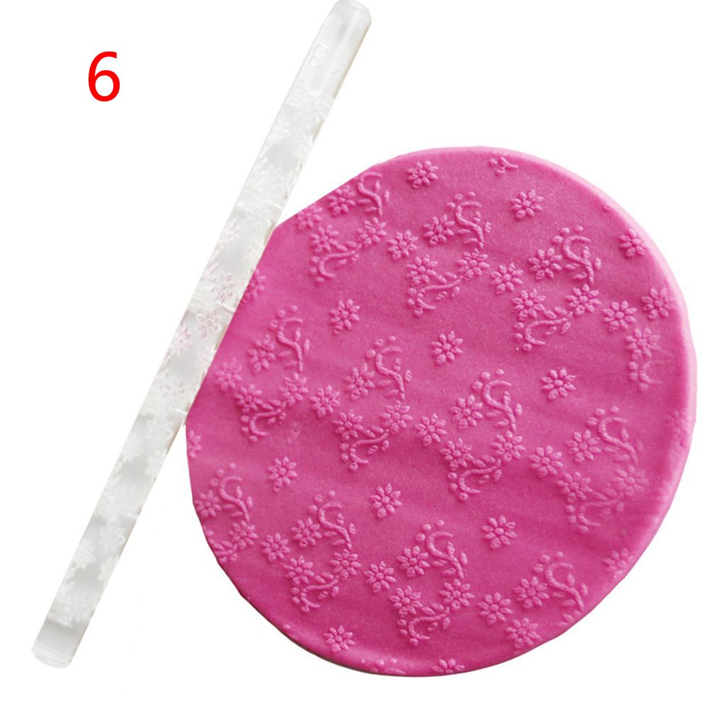 Rouleau à pâtisserie en acrylique pour Impression de gâteau, outils de pâtisserie pour Fondant, gaufrage, accessoires de cuisine,