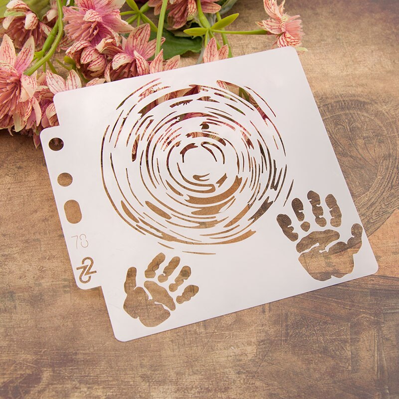 Halloween Skeleton Numbers Stencils for DIY Scrapbooking Plastic Handmade Template Photo Album Cake Tools Decor Painting Drawing: S78