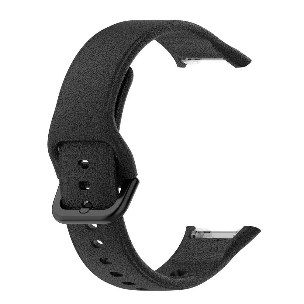 För oppo watch free strap smart armband silikon sport ersättningsarmband armband klockarmband: Svart