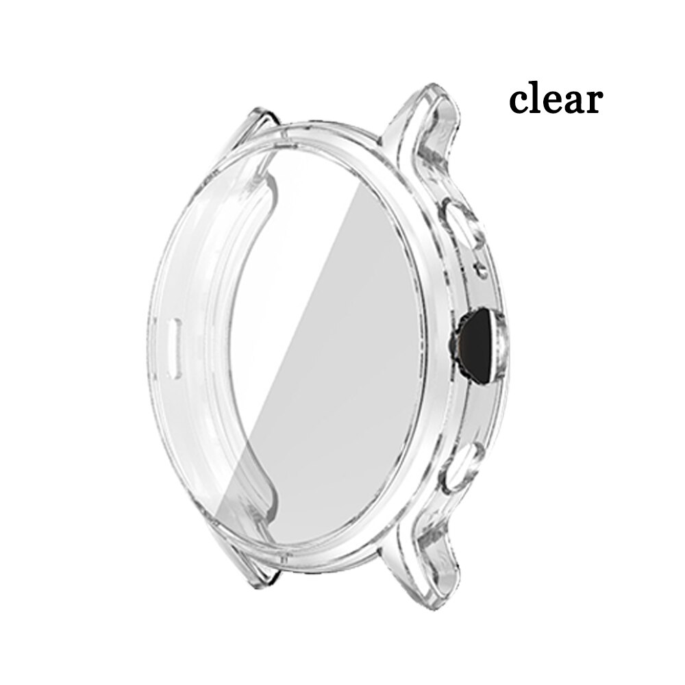 Tencloud Protective Case For Fossil Gen 5 Carlyle Soft TPU Protector For Gen 5 Carlyle Full Screen Cover Bumper Anti-shock Shell: clear