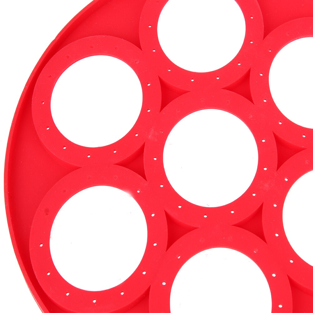 7 Holes Silicone Pancake Maker Kitchen Fried Eggs Molds Nonstick