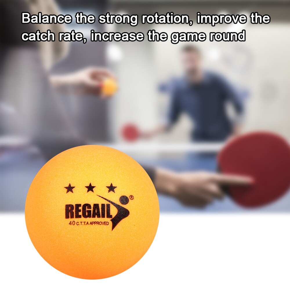 60PCS Table Tennis Ball 40mm Table Tennis Training Balls High Bounce Practical Table Tennis Practice Ball