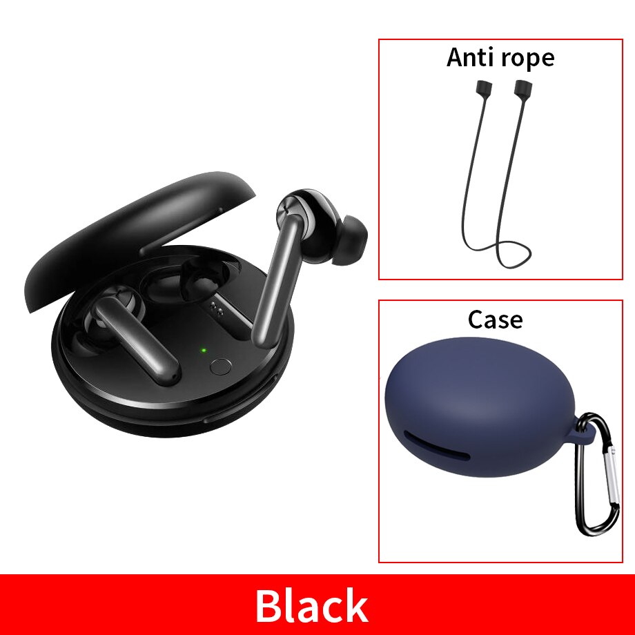 Oppo enco  w31 tws -kuulokkeet bluetooth 5.0 -kuulokkeet, matalan latenssin, langattomat nappikuulokkeet, 25 mah, ipx 4 -kuulokkeet find  x2 x2 pro ace 2 -puhelimelle.: Lisää sininen kotelo b