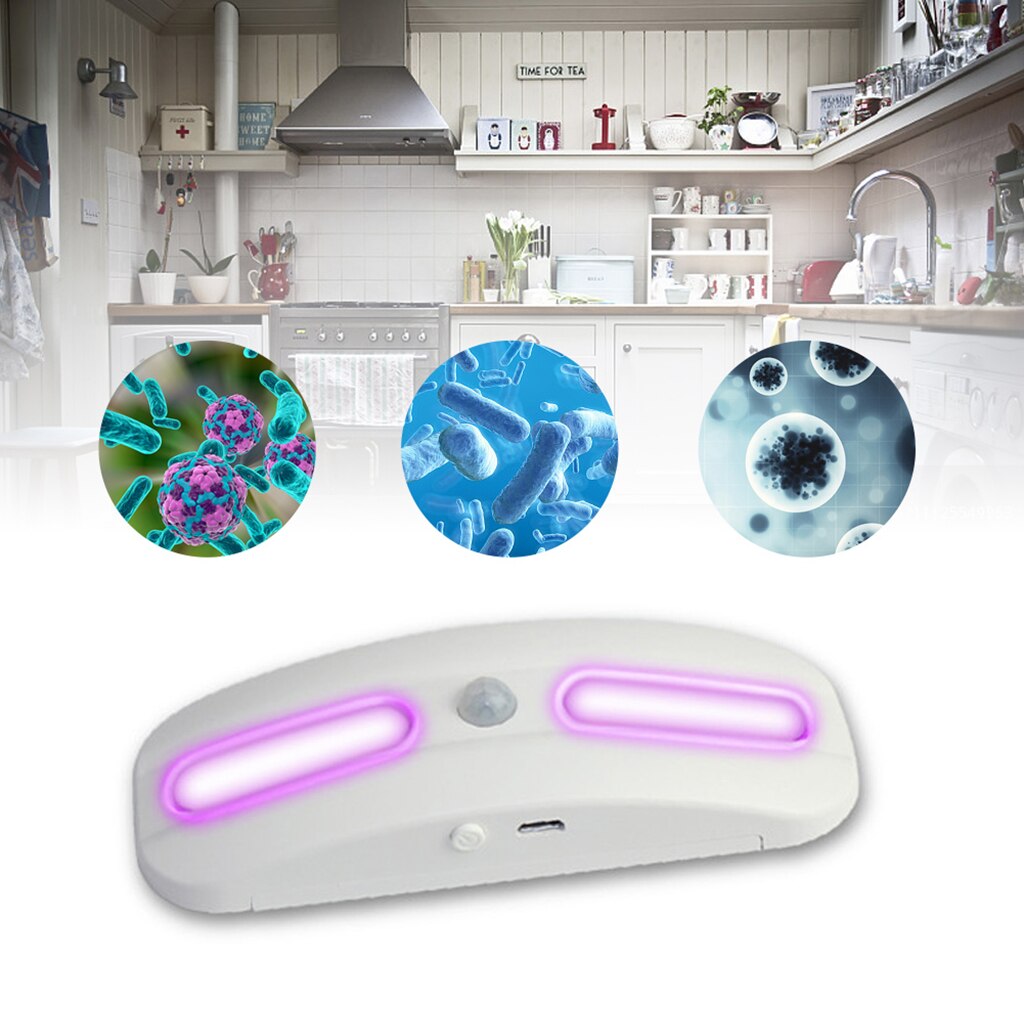 Lámpara UV germicida, luz LED de esterilización ultravioleta equivalente a ácaros, luces de 5V, amplia aplicación