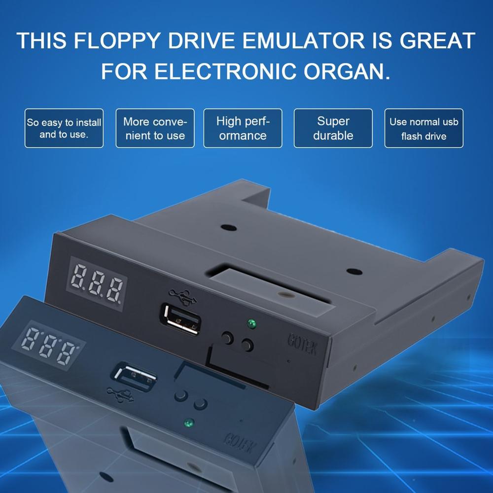 Floppy Disk Drive USB Emulator SFR1M44-U100K Floppy Disk Drive With CD Driver USB emulator Simulation For Musical Keyboad