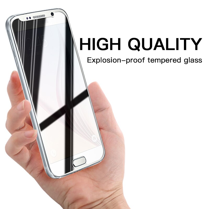 2.5D 9H Gehard Glas Op De Voor Samsung Galaxy S5 S6 S7 Screen Bescherming Voor Samsung Galaxy S7 S6 s5 S4 S3 Beschermende Film