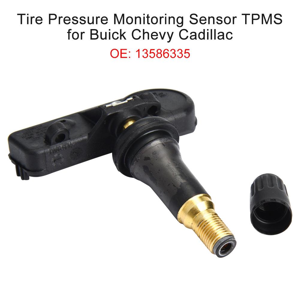 Tire Pressure Monitoring Sensor TPMS ABS Black Universal for Buick Chevy Cadillac 13586335 Car Sensor