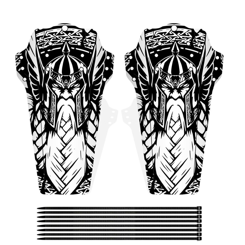 Fiets spatbord voor en achter spatbord fiets mountainbike mountainbike fiets spatbord met 7 kleuren fiets spatbord accessoires: Stijl 3