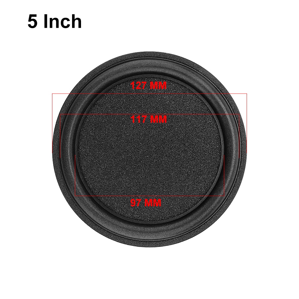 Aiyima 2 stuks 5 6 8 inch woofer luidspreker passieve radiator spons rand membraan hulpstuk versterken bas trillingen membraan