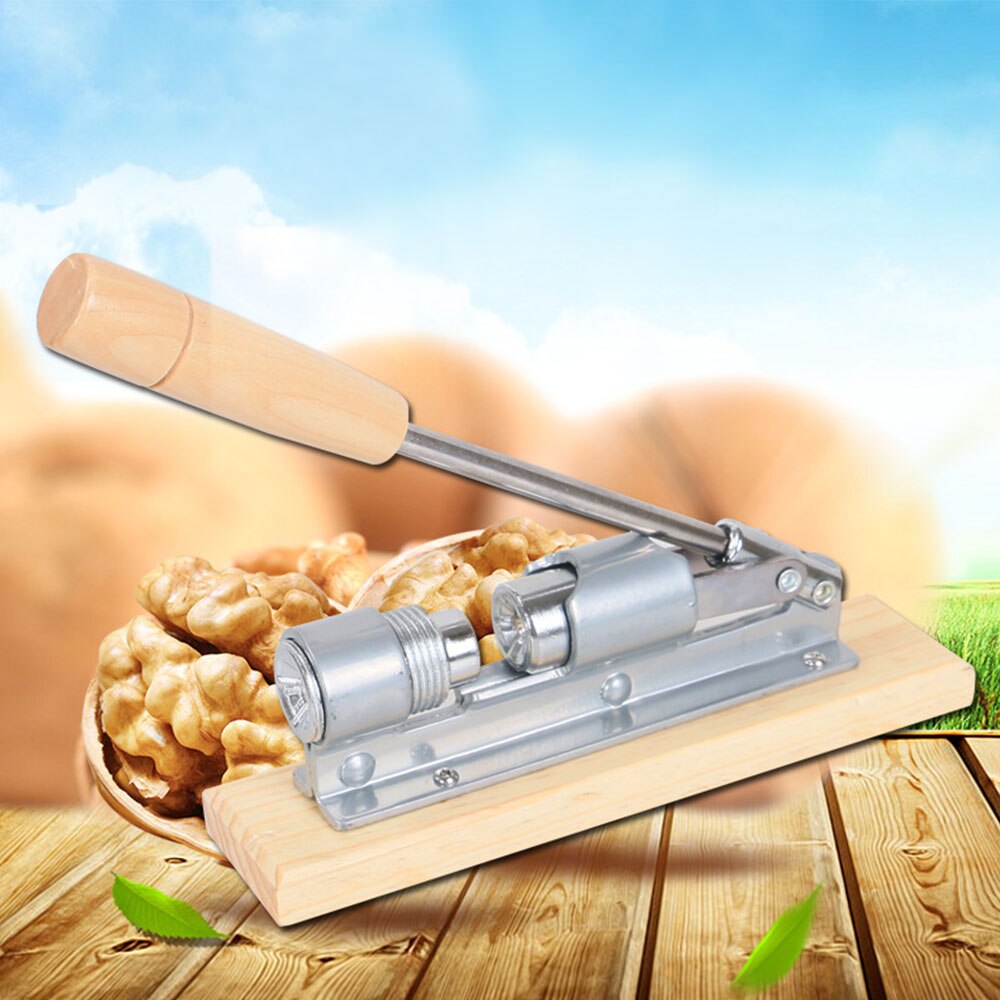 Clip mecánico de acero inoxidable para cáscara de nuez, abridor de nueces, pinzas de sujeción para Cascanueces