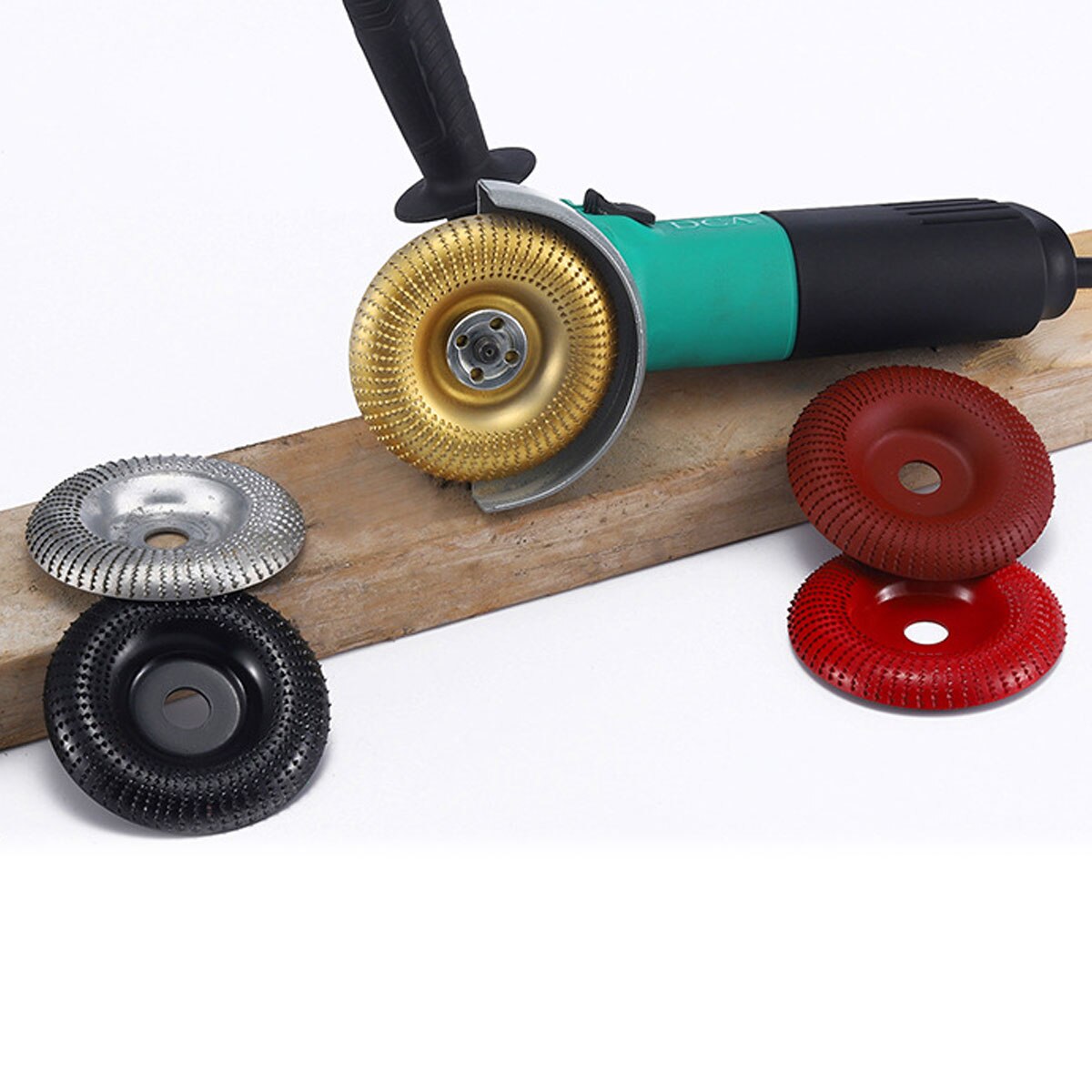 100 Mm Dia 4 "Flap Disc Slijpschijf Haakse Slijper Schurende Disc Schuren Carving Tool Metal Polijsten Houtwerk Multi gekleurde