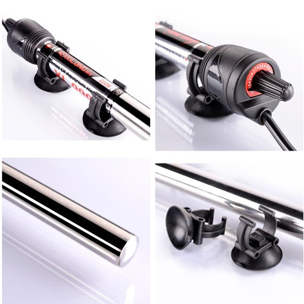 Edelstahl Aquarium Heizstab Thermostat Tauch Fish Tank Heizung Heizung Stange Einstellbare Temperatur Control 220-240V