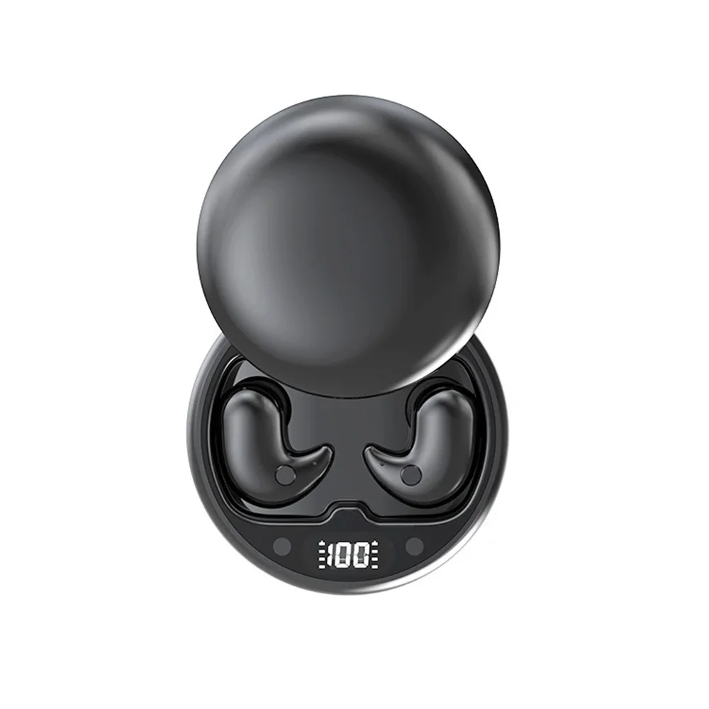 2025 Mini Diepe slaap Oordopjes Bluetooth 5.3 Waterdichte Oortelefoon Ruisonderdrukking Verborgen Sport Headset Onzichtbare Slaap Koptelefoon