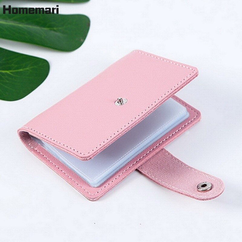 Homemari Vrouwen Portemonnee Functie Credit Card Id Card Wallet Holder 24 Card Organizer Case Pack Business Credit Kaarthouder Pakket