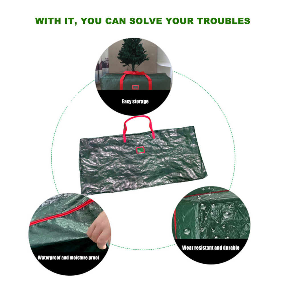 Extra Large Christmas Tree Storage Bag Dustproof Cover Protect Waterproof Quilt Clothes Warehouse Storage Bags Organize Tool