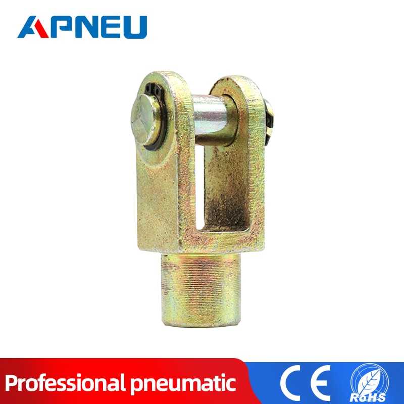 Rosca de biela de cilindro de empalme roscado, conector Y, varios modelos, accesorios completamente funcionales de tipo Y para cilindro MAL/SC