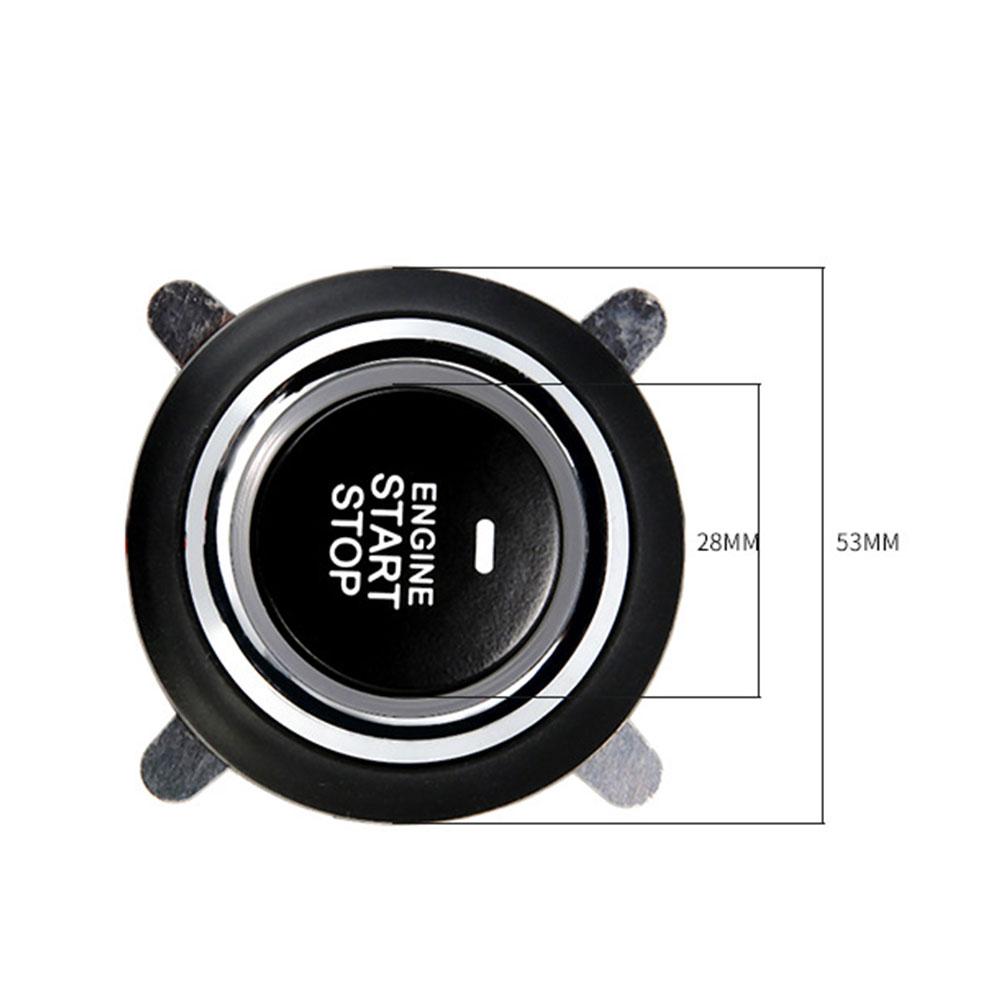 Sistema de arranque sin llave DC12V, Control remoto, botón de arranque de coche de un paso, llave de arranque de Encendido automático, sin sistema de entrada: Default Title