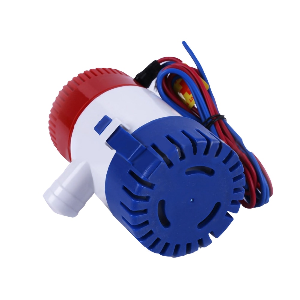 12v 1100 gph båt lensepumpe elektrisk marine nedsenkbar vanntankpumpe med flottørbryter for båt
