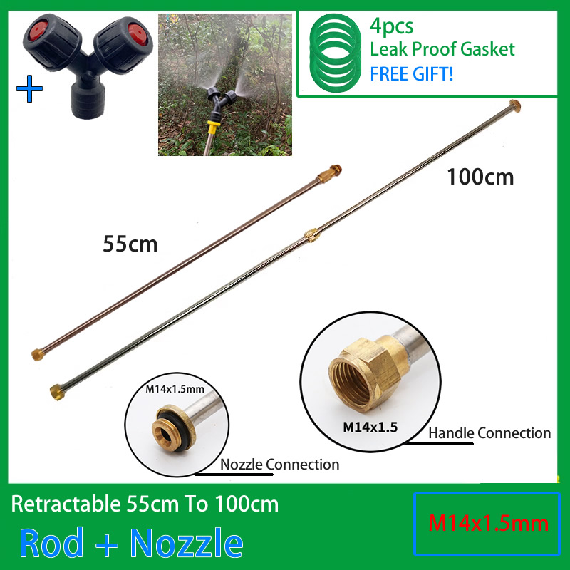 Handheld Handle Trigger Press Switch With Lock Connector For Electric Spraying Hand Sprayer Outdoor Garden Sprayer Accessories