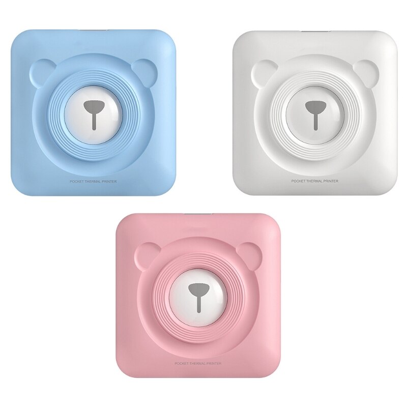 Peripage  a6 mini bærbare fotoskriveren øyeblikks bilde lommeskriver 58 mm utskrift trådløs bluetooth android ios skrivere