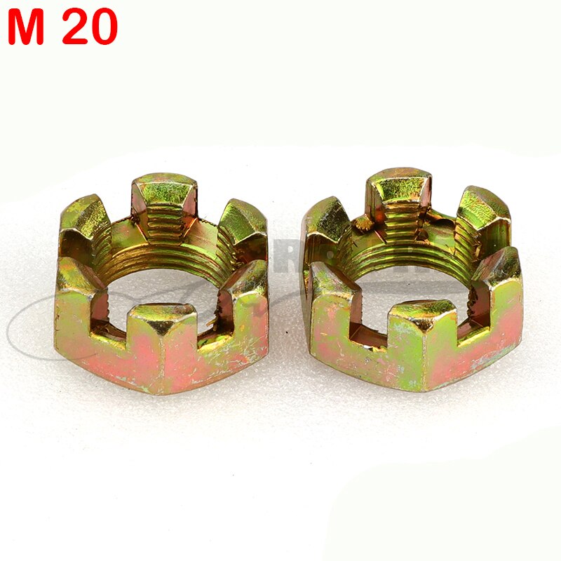 1 pair 2 pcs M10/M12/M14/M16/M20 Groove Nuts Screw For Go karts wheel tire Agricultural Vehicles ATV Quad: black