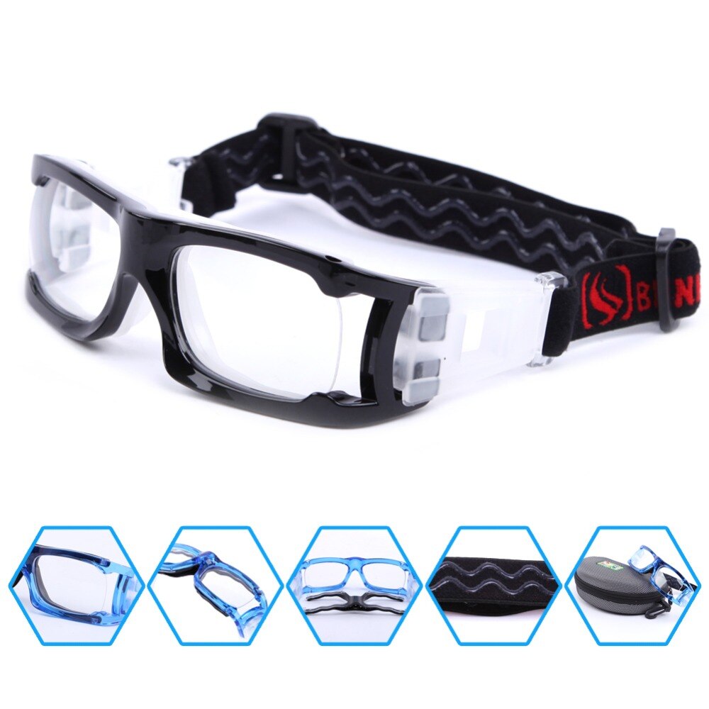 Gafas protectoras de baloncesto resistentes a impactos, lentes para deportes al aire libre, PC, estrella,