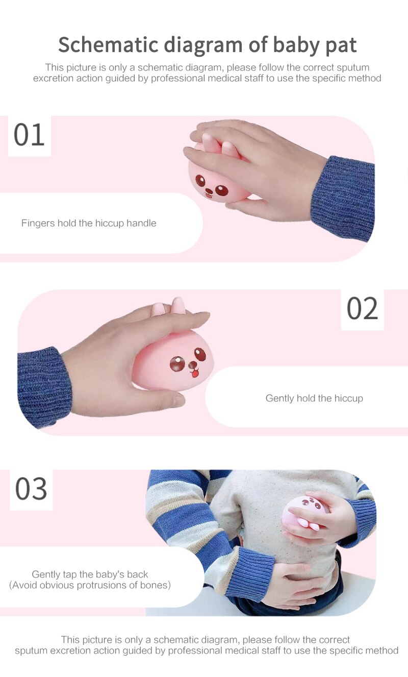 Abdominal Distension Healthy Discomfort Relief Helper Tool For Baby Old Man Palm Cup For Helping Babies Old Man Exhaust Hiccups