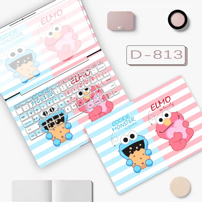 laptop stickers Cute girl cartoon series stickers laptop keyboard stickers laptop skin for macbook air a2179 hp lenovo 340 ABC: ZD-813