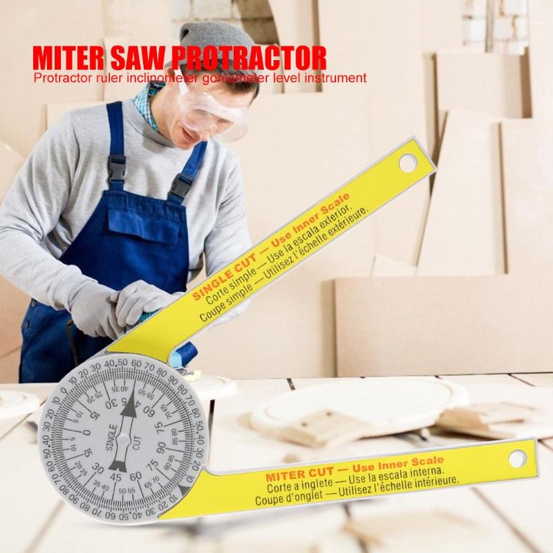 Draagbare multifunctionele ABS Digitale Gradenboog Heerser Inclinometer Goniometer Mitre Saw Hoek Meter Level Meten