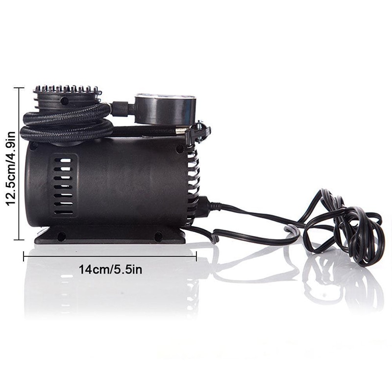 Portable Mini Air Compressor Electric Tire Inflator Pump Car 12V 300PSI Auto High Pressure Pump Car Tire Air Inflator Pumps