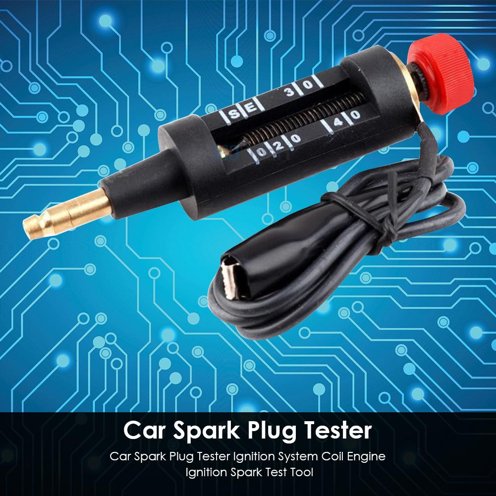 Auto Diagsnotic Spark Plug Tester Ignition System Coil Engine Car Adjustable Ignition Coil Tester Ignition Spark Test Tool