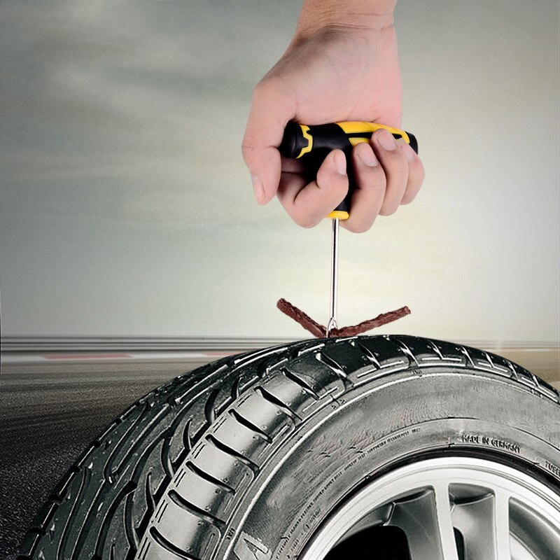 1 Set Tire Repair Tools Auto Motorcycle Tubeless Vacuum Tires Repairing Tool
