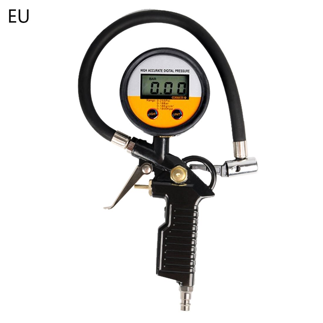 0-220 psi bil digital lcd-skærm luftdæktrykmåler bil dæk lufttryk inflator gauge monitor eu / us / ja