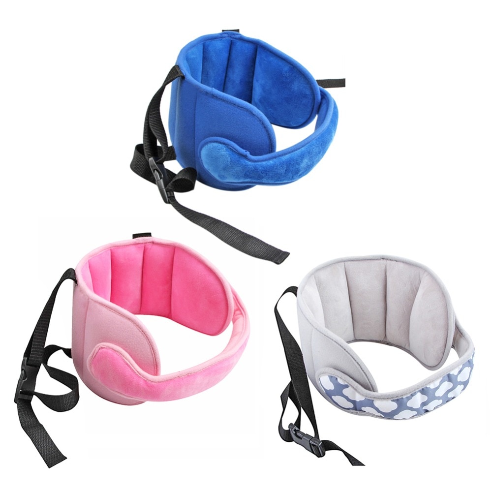 Baby Head Fixed Sleeping Pillow Adjustable Kids Seat Head Supports Neck Safety Protection Pad Headrest Children Travel Pillow