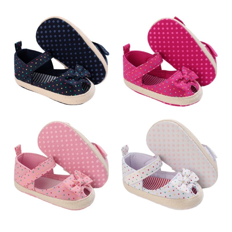 Sommer Baby Mädchen Nette Weiche Sohle Prinzessin Schuhe Bogen Knoten Tuch Sandalen Kleinkind Rutschfeste Instagramable Erste Wanderer 0-18M