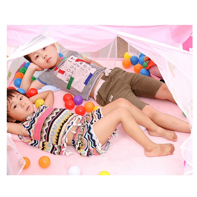 Kid Teepee Tent Huis Voor Game Room Kids Outdoor Game Zomer Kinderen Tent Prinses Kasteel Tent Draagbare Opvouwbare