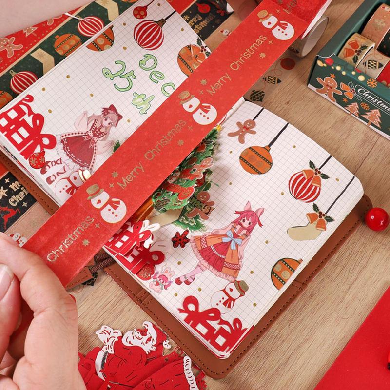 Christmas Washi Tape Christmas Wrapping Tape Bohemian Washi Tape Colorful Washi Tape Pack Christmas Washi Tapes For Or