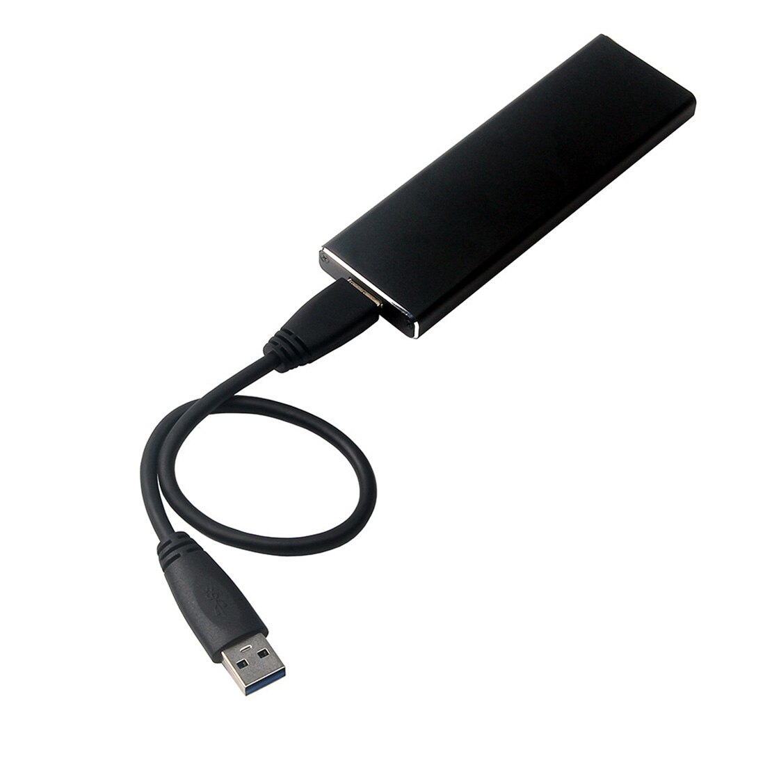 Xt-xinte ekstern harddisk boks adapter for macbook air ssd til  a1465 a1466 md223 md224 md231 adapter usb 3.0 ssd boks boks: Svart