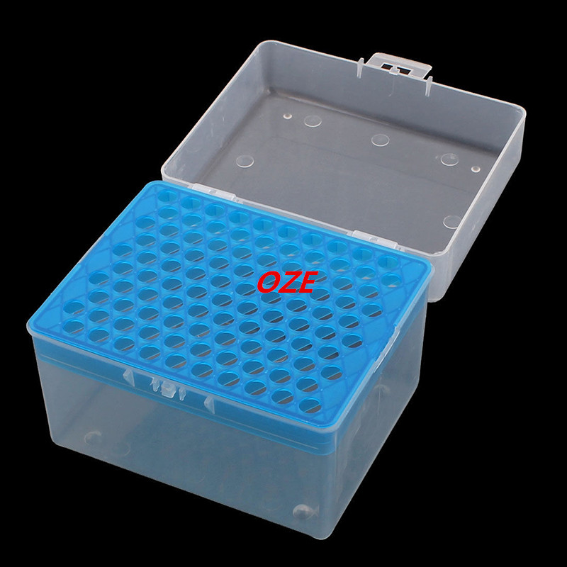 1 stk universal 1ml pipette pipettespisser 100 posisjons boksholder laboratorierekvisita
