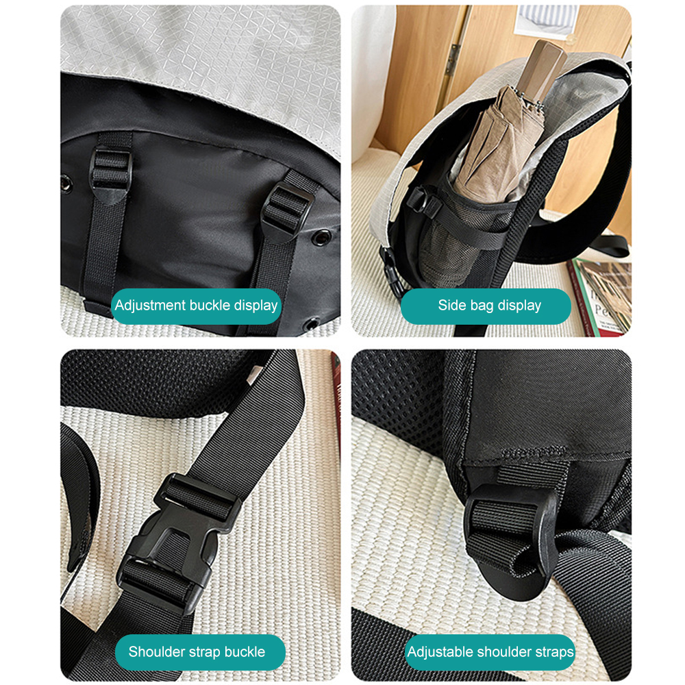 1 STKS Crossbody Sling Bag Waterbestendige Rugzak Lichtgewicht Schouder Borst Dagrugzak voor Mannen Vrouwen Fietsen Wandelen Reizen