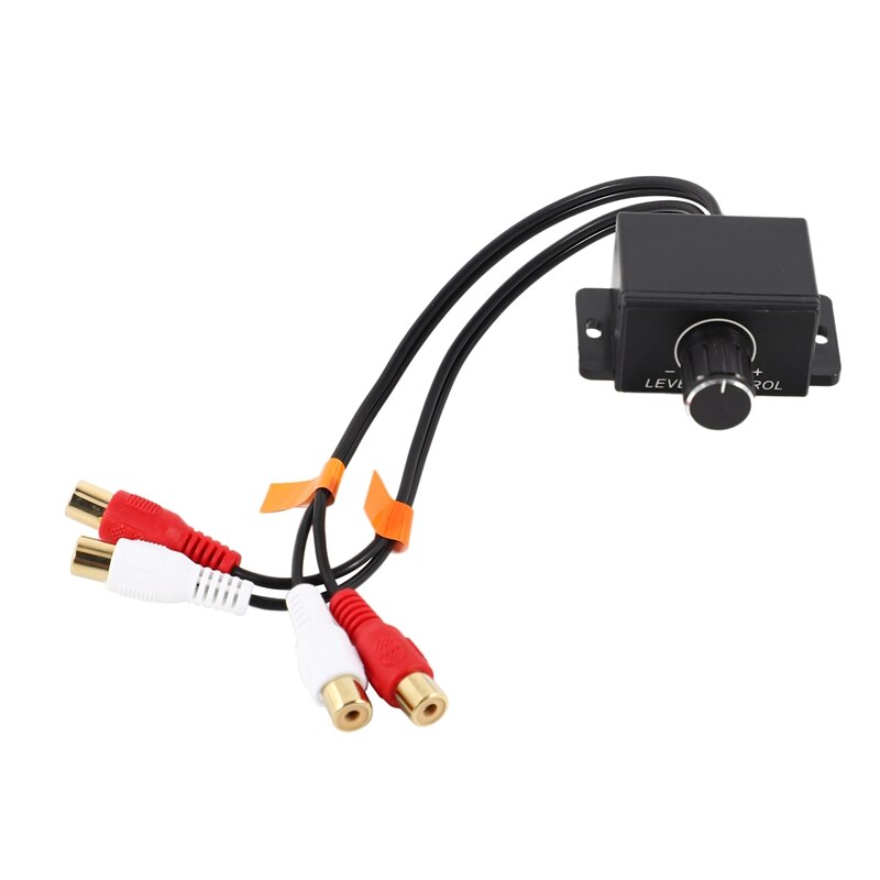 Universal Car Amplifier Bass Remote Volume Control Potentiometer Rca Input and Output 2Rca Car Potentiometer