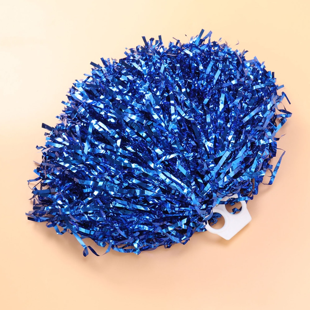 10 Pcs/5 Pairs 50g Cheering Balls Squad Spirited Fun Cheerleading Kit Cheer Poms Cheerleaders Supples with Ring for Comp