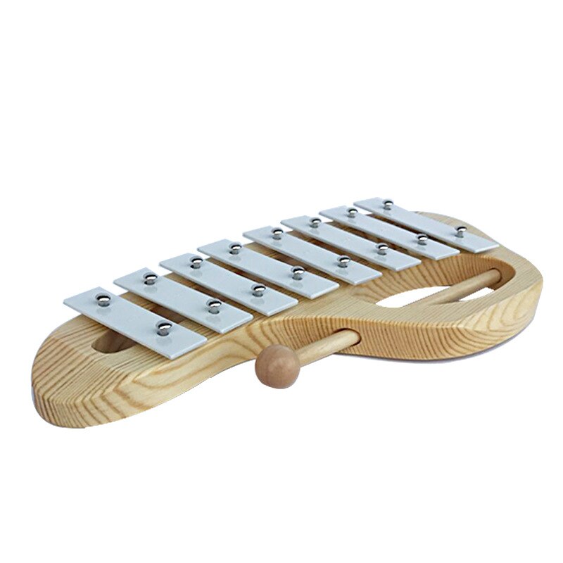 Tre xylofon tidlig barndom musikkinstrument baby musikalsk lærehjelp barn barn leker 8 toner nyeste