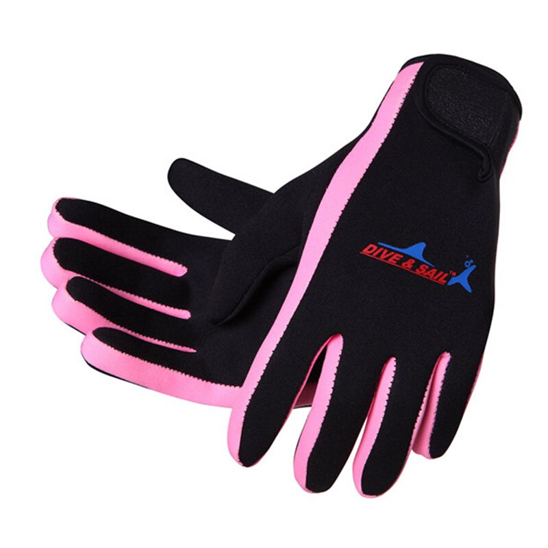 Swimming Diving Gloves 1.5mm Neoprene Glove With Magic Stick Anti-Slip Gloves Keep Warm For Winter Diving