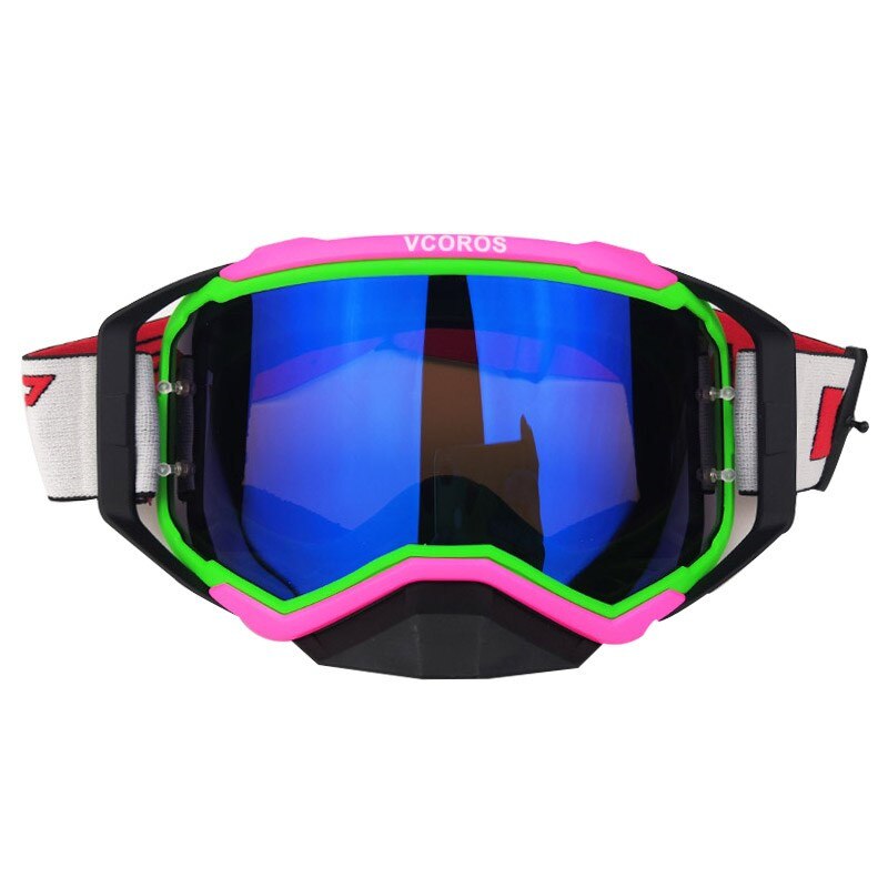 Vcoros brand Gafas motorcycle goggles helmet glasses moto helmets glasses masque motocross goggles ski windproof eyewears: 9