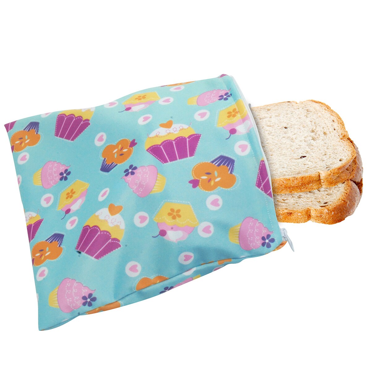 3PCS Reusable Snack Bag Food Storage Bags Leakproof Waterproof Lunch Bread Sandwich Bag Pouch For School Camping Food Organizer