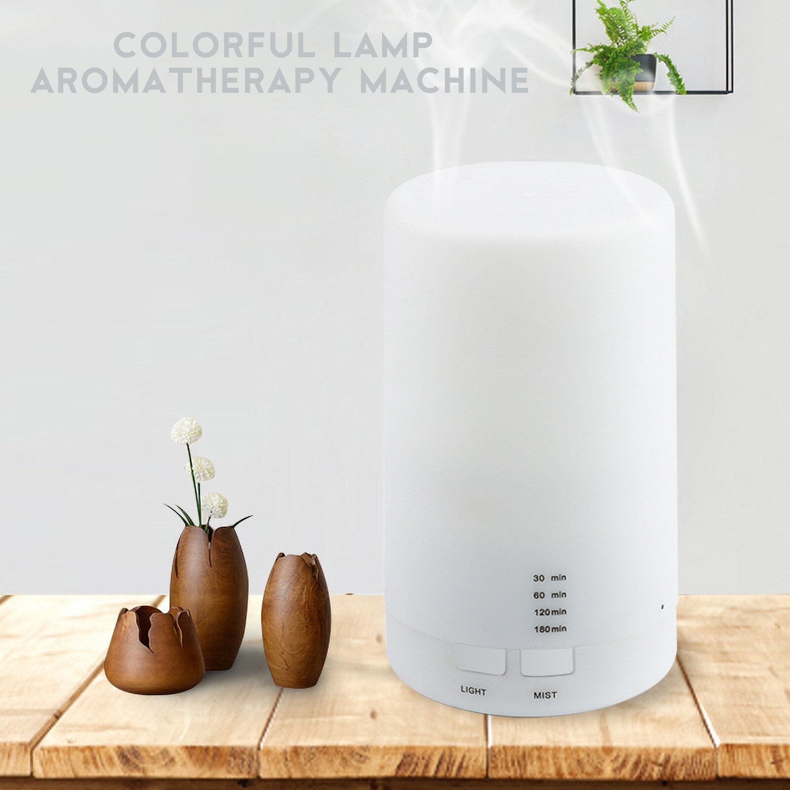 Air Aroma Essential Oil Diffuser LED Aroma Aromatherapy Humidifier USB Humidifier Luminous Colorful Aroma Diffuser Flavorable