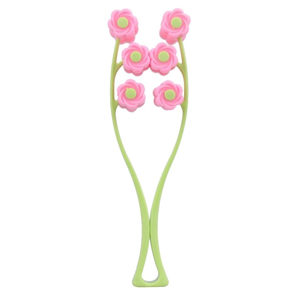 Gezichtsmassageroller, draagbaar, bloemvormig gezichtsmassageroller, antirimpel, facelift, afslankend, gezichtsontspanning, schoonheidstools